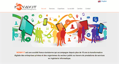 Desktop Screenshot of neway-it.com